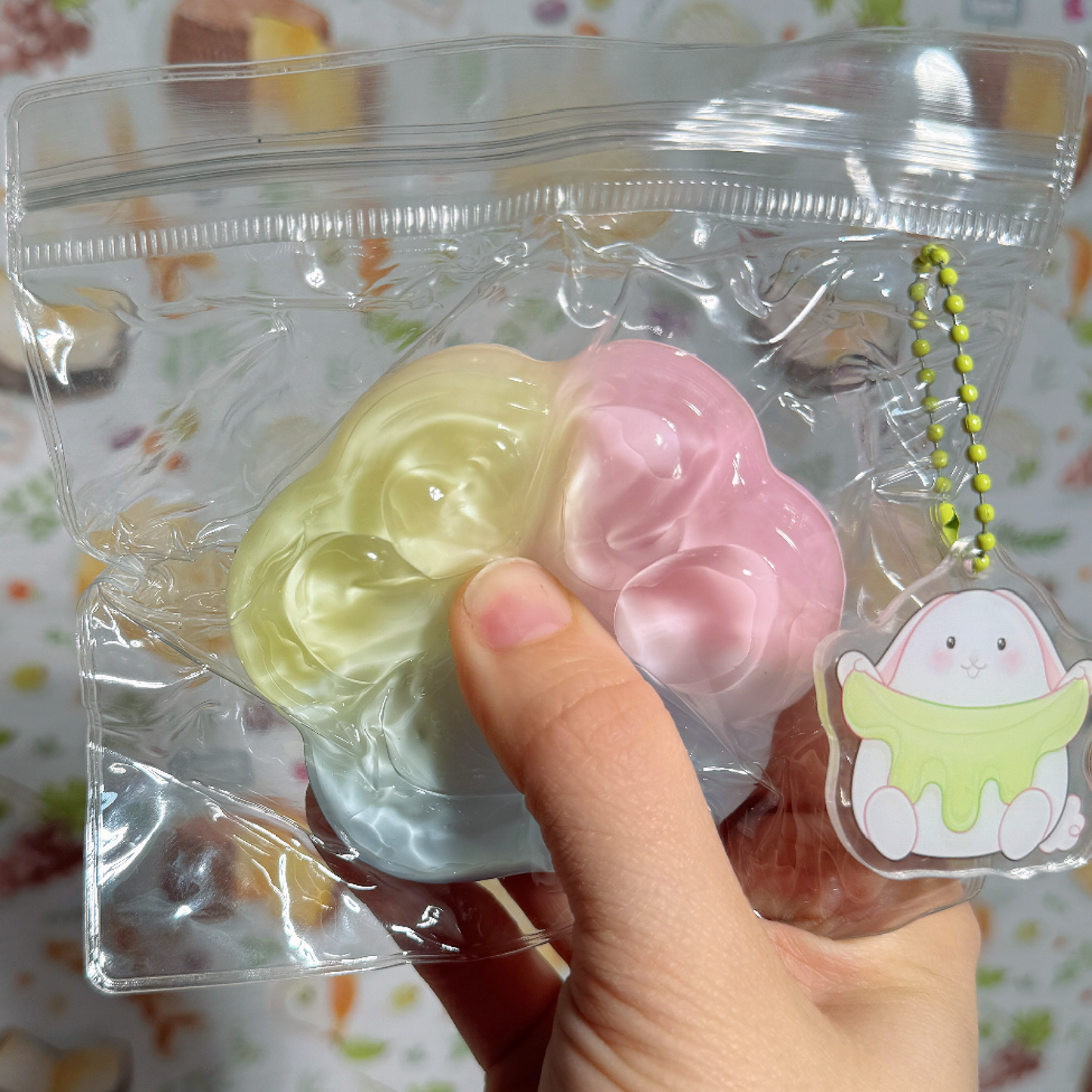 Taba Rainbow Cat Paw Squishy