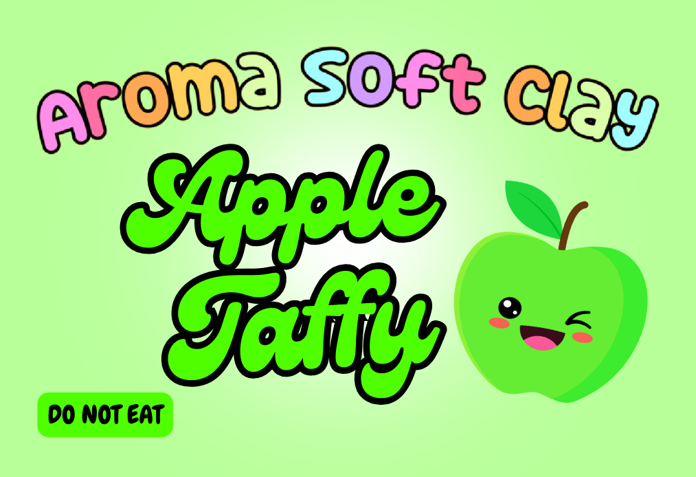 Apple Taffy Soft Clay Bucket
