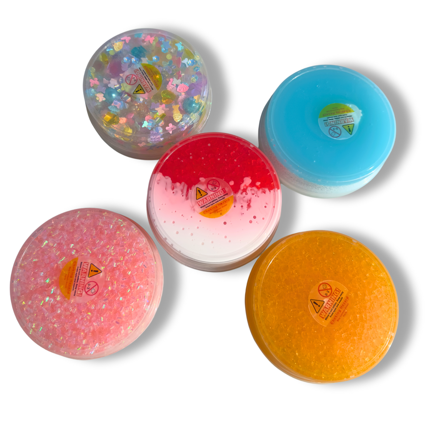 Crunchy Slimes 5 Pack