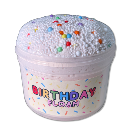 Birthday Cake Floam