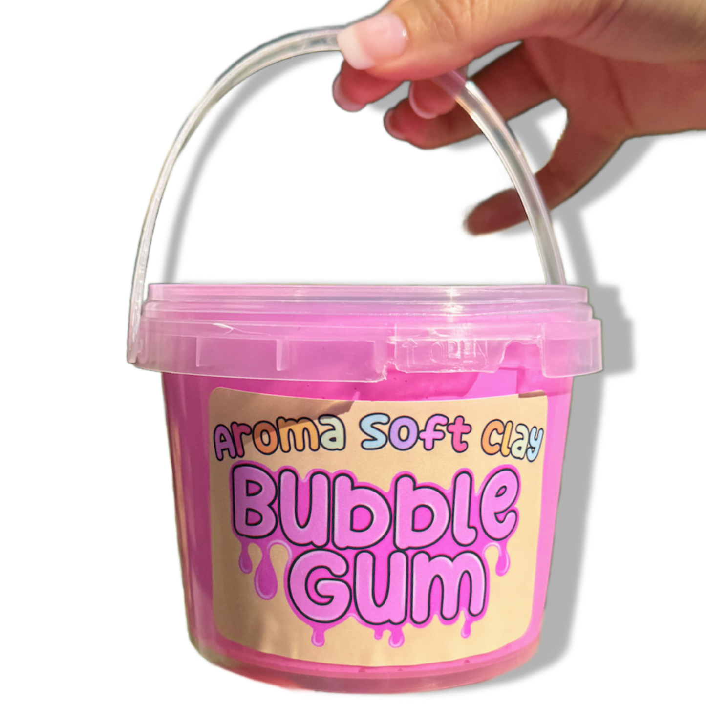BubbleGum Aroma Soft Clay Bucket