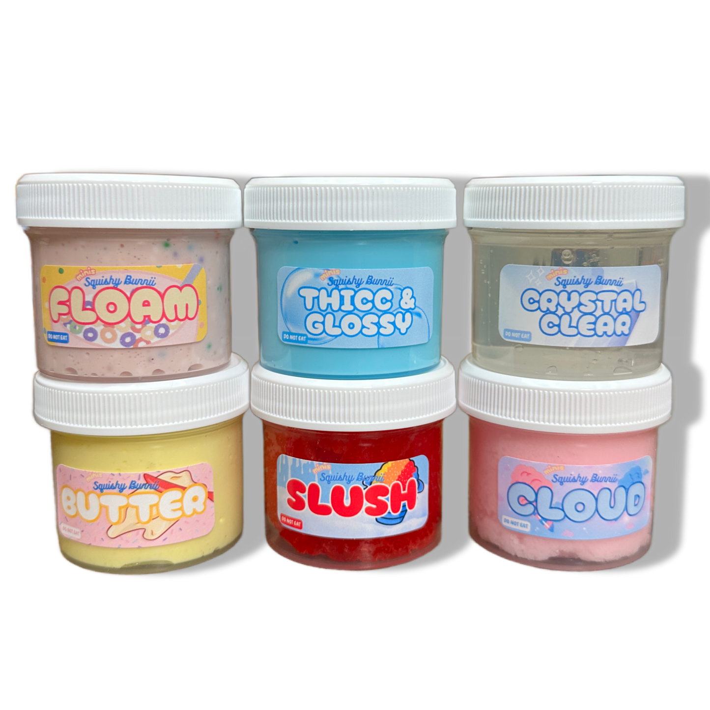 6 Slime Mini Texture Pack!