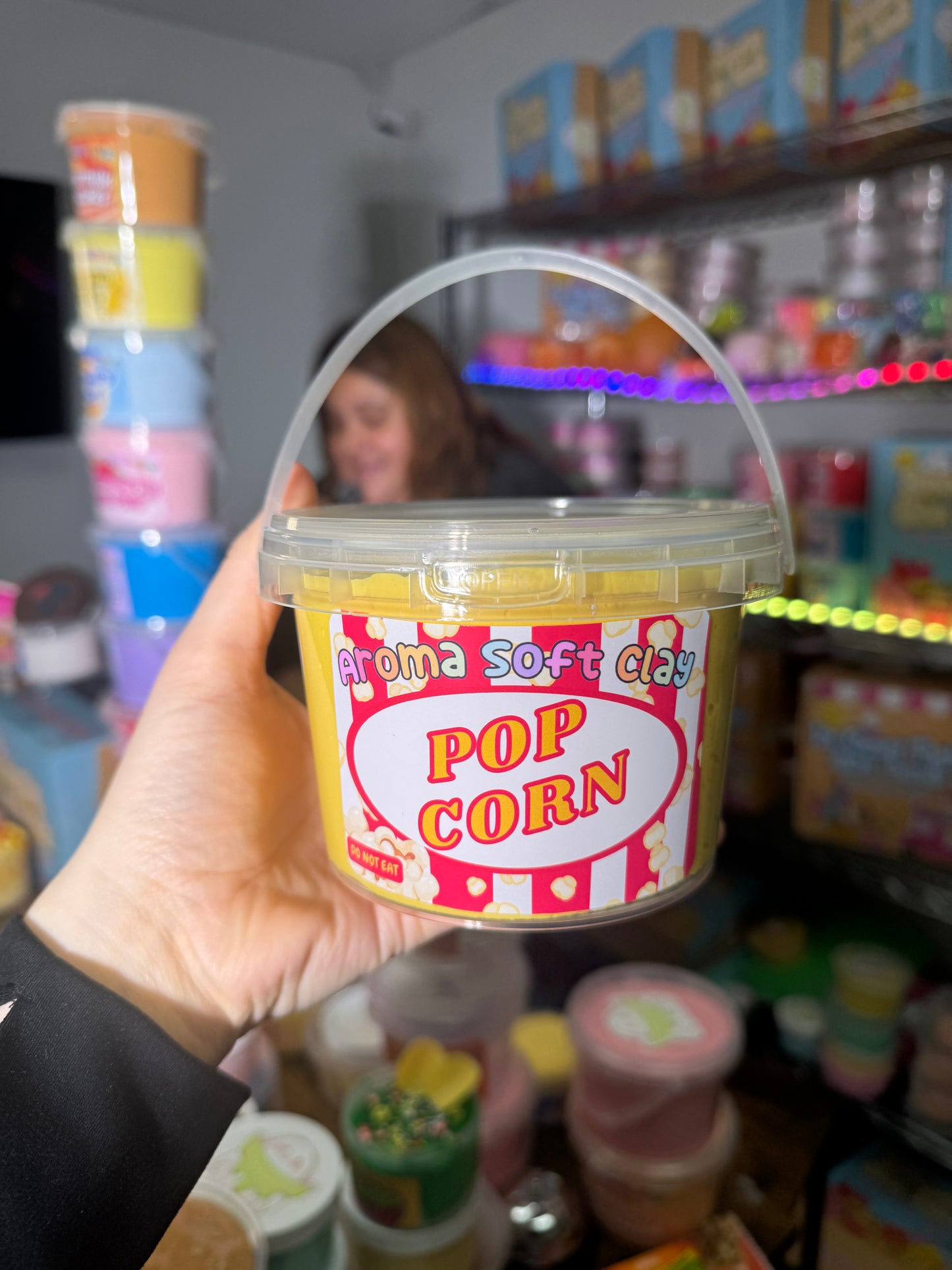 Popcorn Soft Clay Bucket