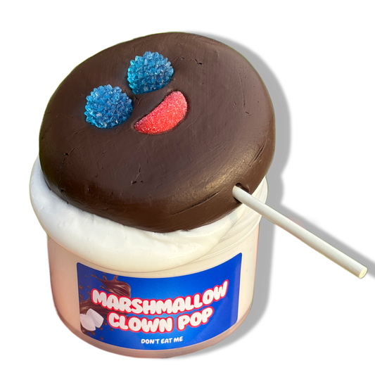 Marshmallow Clown Pop DIY Clay Kit
