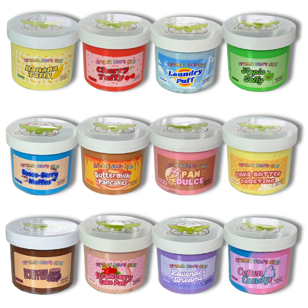 Aroma Soft Clay Slime – SquishyBunnii