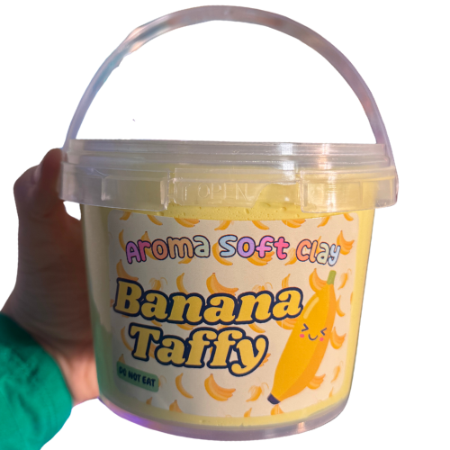 Banana Taffy Soft Clay Bucket