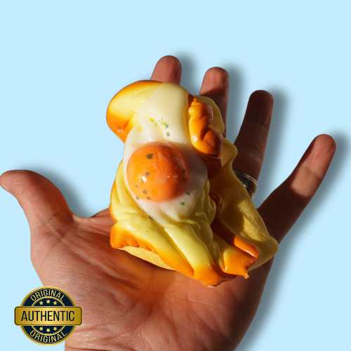Fried Egg Toast Squishy