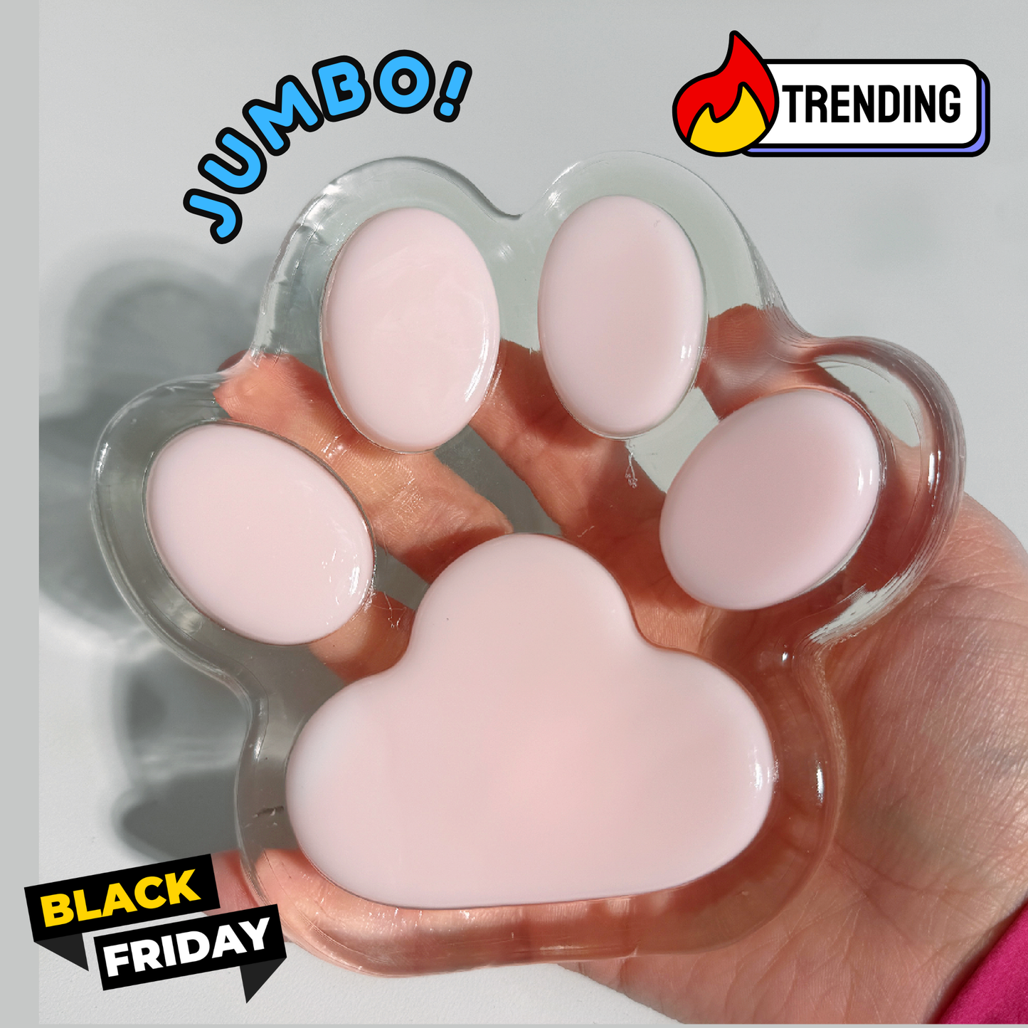 Taba Jumbo Cat Paw Squishy