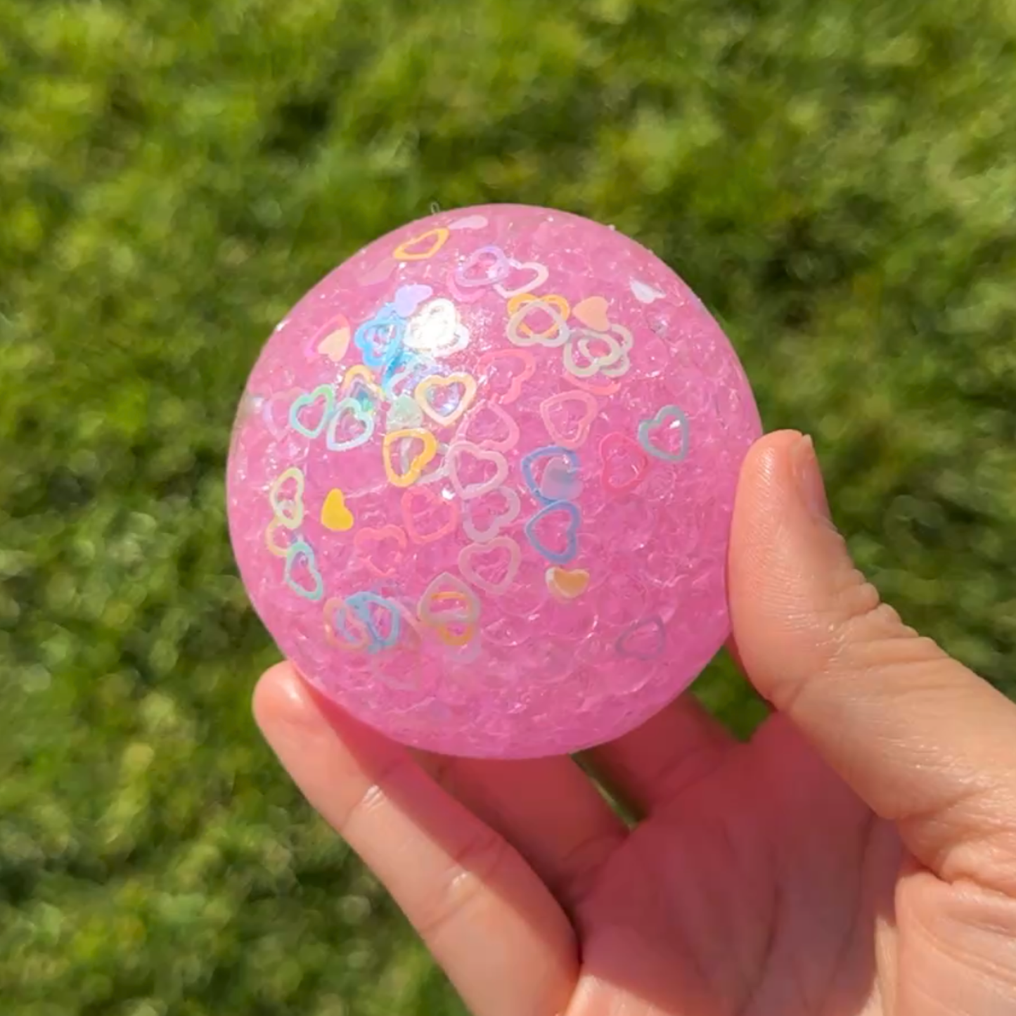 Pink Sugar Crunch Ball