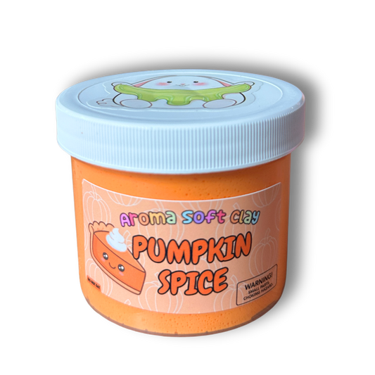 Pumpkin Spice Soft Clay Slime