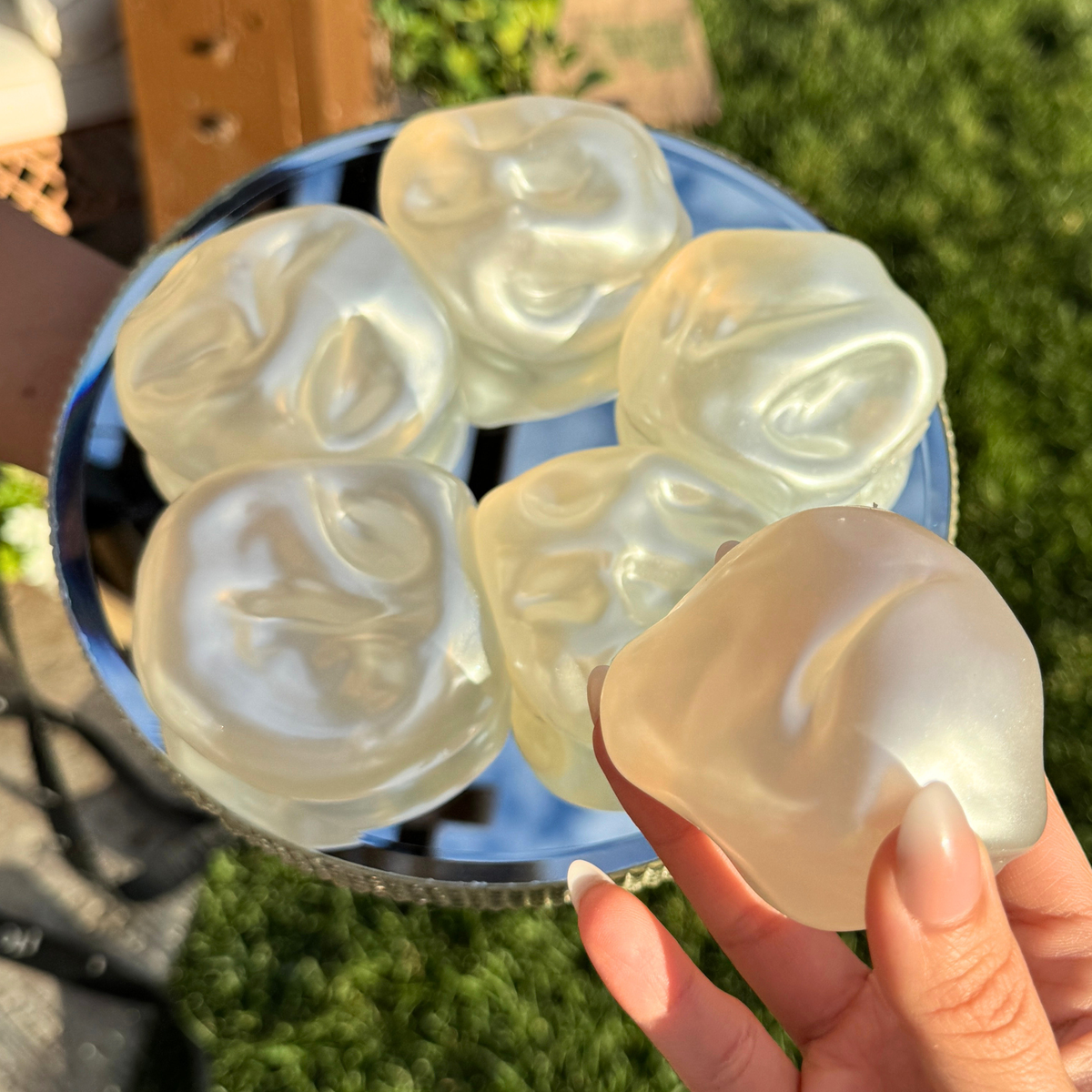 Pearl Coconut Oil Squishy Ball