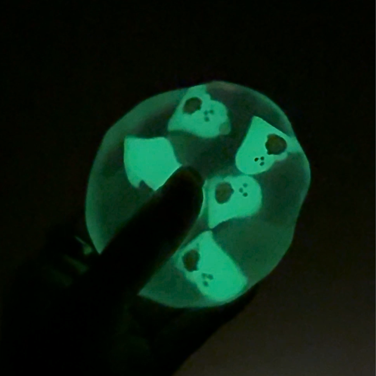 Ghost Squishy Ball - Glows in the Dark!