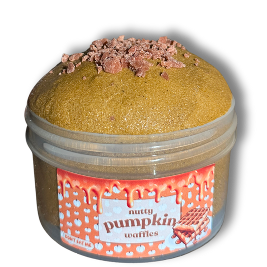 Nutty Pumpkin Waffles Slime
