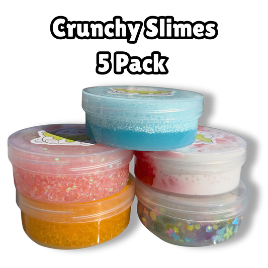Crunchy Slimes 5 Pack