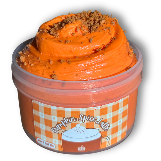 Pumpkin Spice Latte Slime
