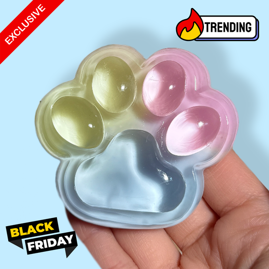 Taba Rainbow Cat Paw Squishy