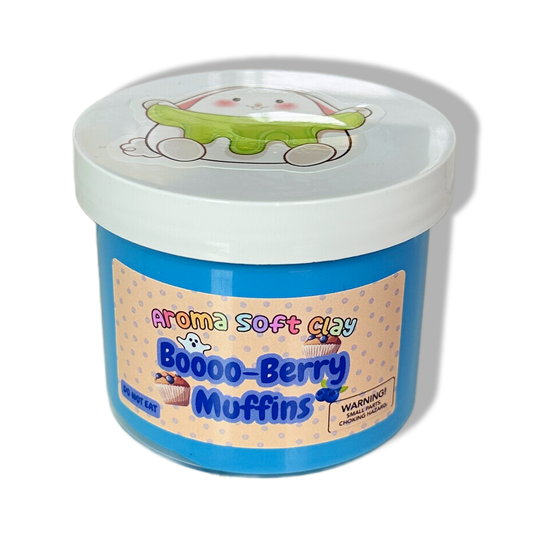 BooBerry Muffins Soft Clay Slime