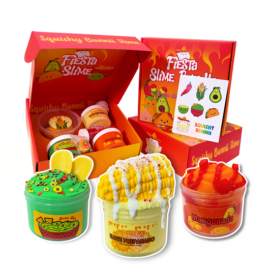 Discounted FIESTA SLIME BOX     *Without Avocado Squishy*