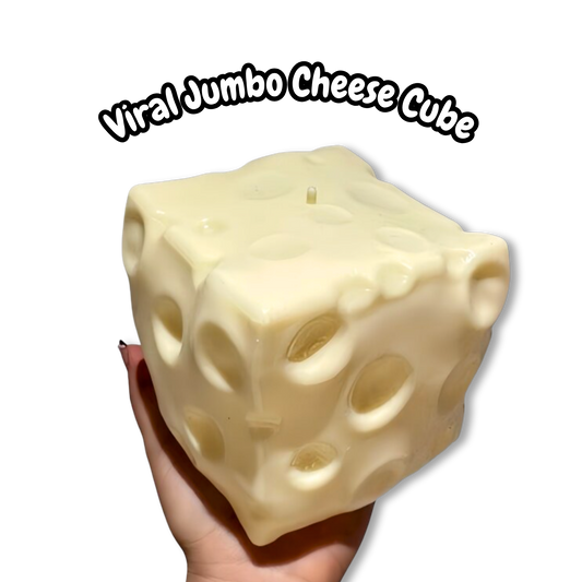 Jumbo Vaseline Cheese Cube Squishy