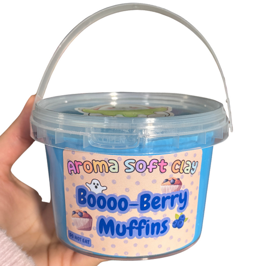 Boo-Berry Muffins Soft Clay Bucket
