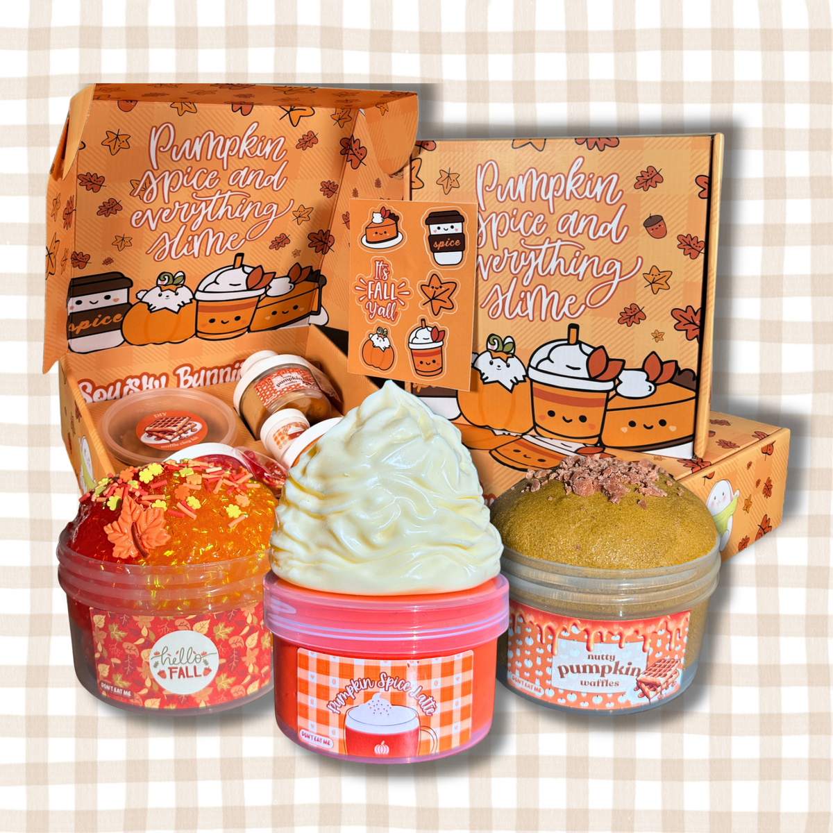 Pumpkin Spice and Everything Slime Box