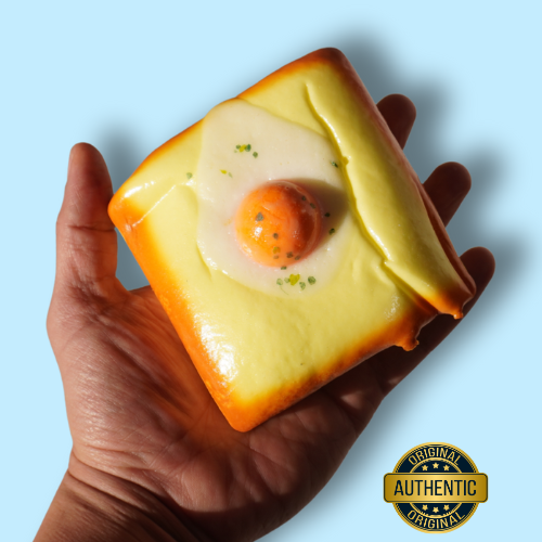 Fried Egg Toast Squishy