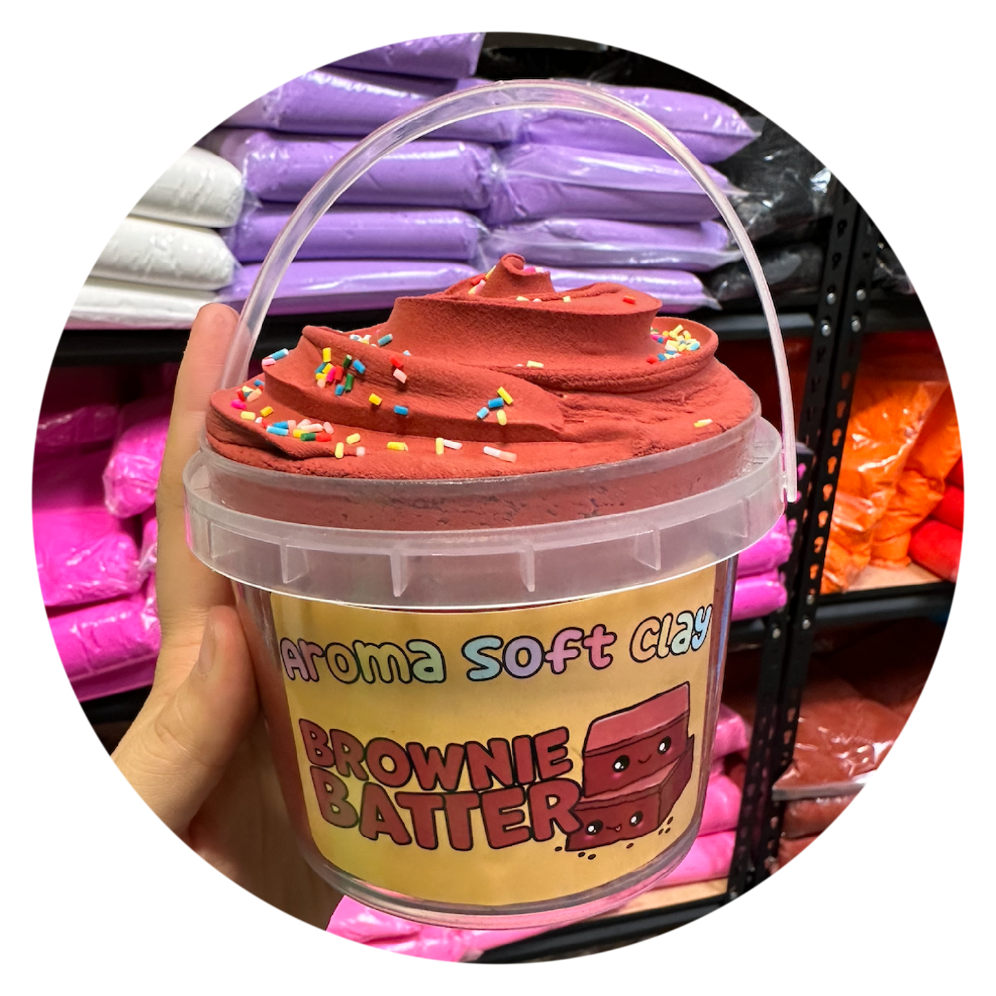 Aroma Soft Clay Brownie Batter